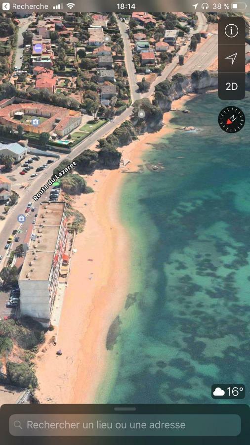 Studio Pieds Dans L'Eau Ajaccio  Eksteriør billede
