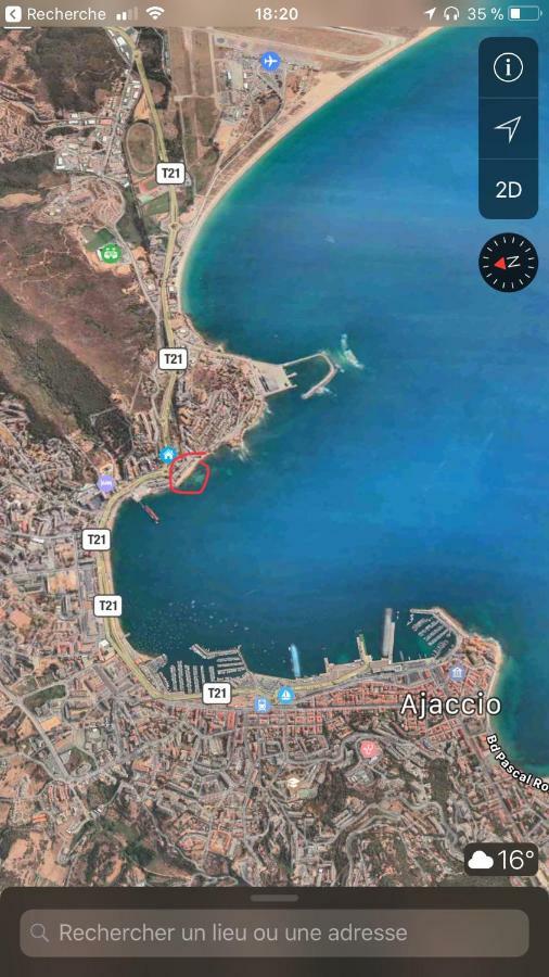 Studio Pieds Dans L'Eau Ajaccio  Eksteriør billede